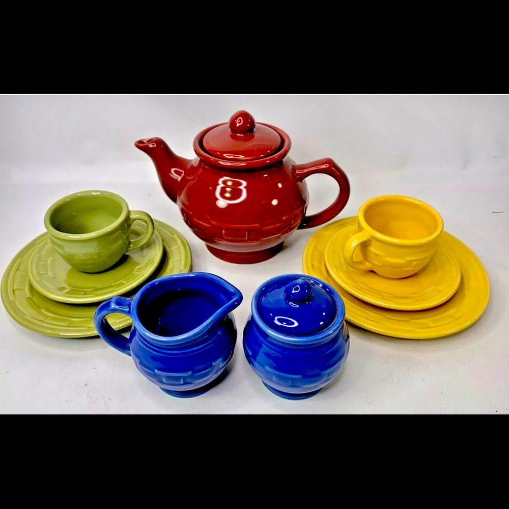ISO Longaberger Woven Traditions Tea Party Set
